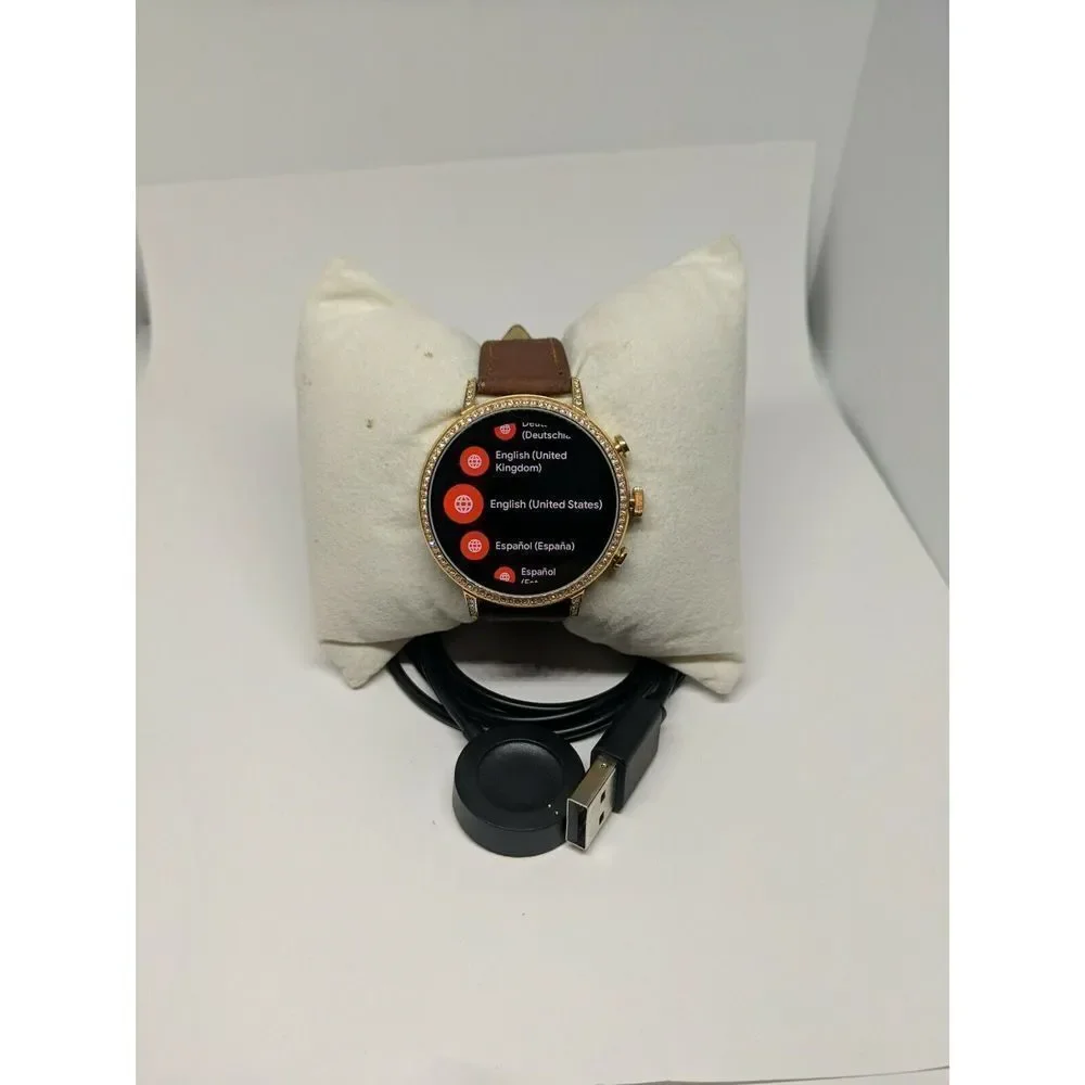Fossil Gen 4 Authentic Digital Dial Smart Watch Custom Band FTW6011 BK294
